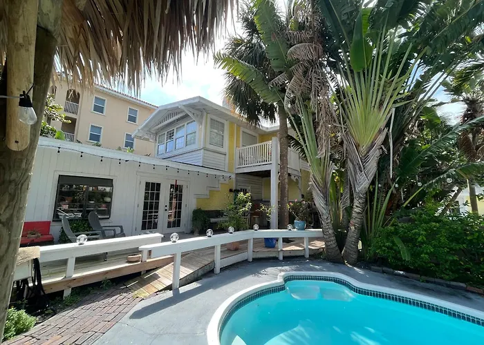 "palms" Gulf-view Historic Retreat Clearwater Beach