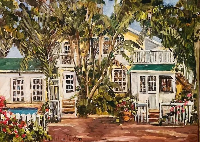 Casa rural "palms" Gulf-view Historic Retreat
